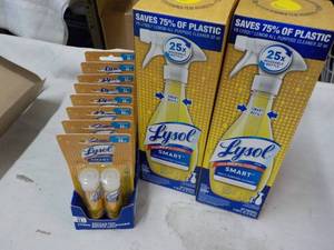 lot 226 image: Lysol Smart Cleaner 16 ct Refills a...