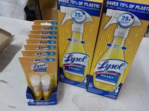 lot 227 image: Lysol Smart Cleaner 16 ct Refills a...