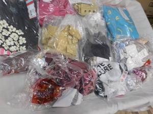 lot 235 image: New Childrens Clothes and lunch Ba...