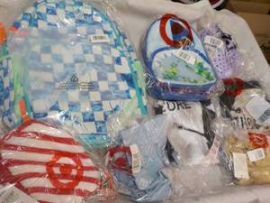 lot 238 image: New Backpack, Lunch Bag and Childre...