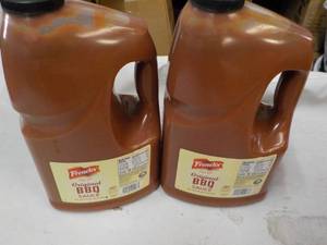 lot 245 image: 2 Gallons Frenchs BBQ Sauce...