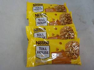 lot 261 image: 4 ct Nestle 11 oz Bags Butterscotch...