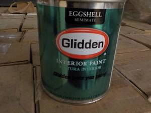 lot 275 image: 8 qts Glidden Interior paint- your ...