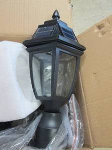 lot 3 image: 2 pack solar out door lights...