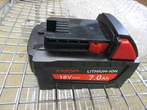 lot 19 image: ceenr lithium -ion 18 votll battery...