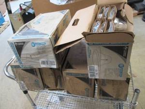 lot 38 image: 6 packages of 6 lithonia lighting 5...