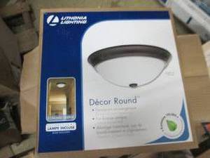 lot 39 image: 3 case of 2 lithonia lighting decor...