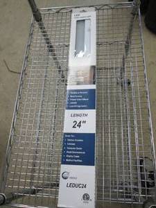 lot 46 image: new 24 inch LED under cabinet light...