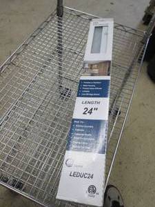 lot 47 image: new 24 inch LED under cabinet light...