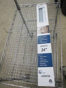 lot 54 image: new 24 inch LED under cabinet light...