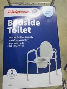 lot 63 image: new walgreens bedside toilet...
