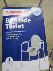 lot 64 image: new walgreens bedside toilet...