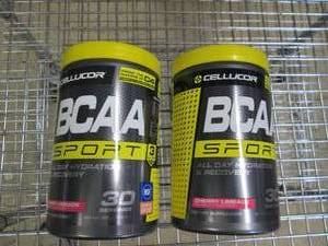 lot 66 image: lot of 2 cellucor bcaa sport all da...