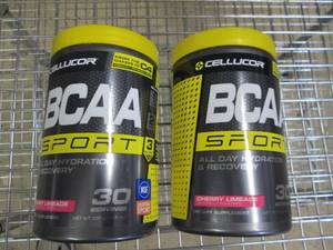 lot 67 image: lot of 2 cellucor bcaa sport all da...