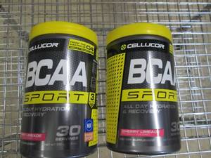 lot 68 image: lot of 2 cellucor bcaa sport all da...