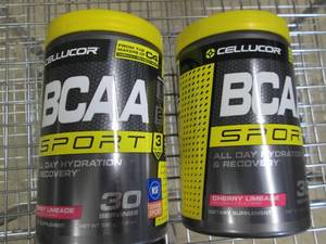 lot of 2 cellucor bcaa sport all da...
