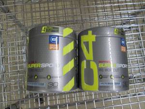 lot 71 image: lot of 2 c4 super sport pre-workout...