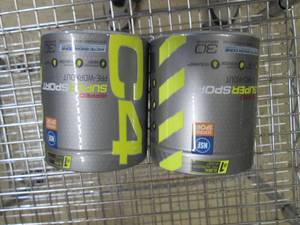 lot 73 image: lot of 2 c4 super sport pre-workout...