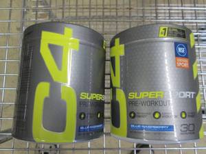 lot 81 image: lot of 2 c4 super sport pre-workout...
