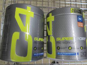 lot 82 image: lot of 2 c4 super sport pre-workout...