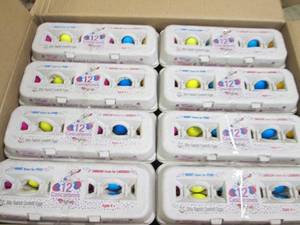 lot 108 image: case of 24 packages of 12 confetti ...