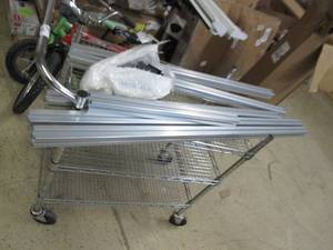 lot 116 image: tufting frame...