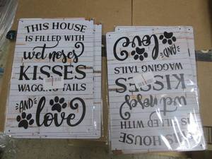 lot 149 image: 4 metal signs...
