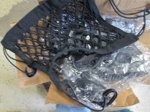 lot 157 image: box of bike nets...