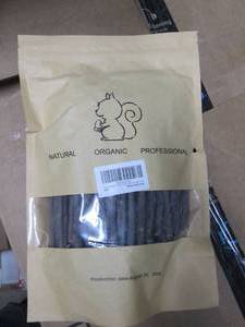 lot 183 image: bag of apple sticks for hamsters...