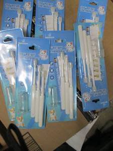 lot 186 image: 7 360 degree rotary toothbrush sets...