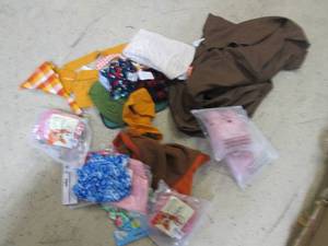 lot 213 image: lot of dog clothes...