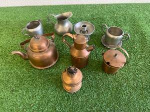lot 6 image: Copper & Pewter Lot