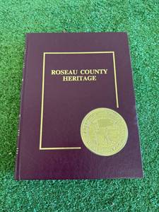 lot 8 image: Roseau County Heritage Hardcover Book