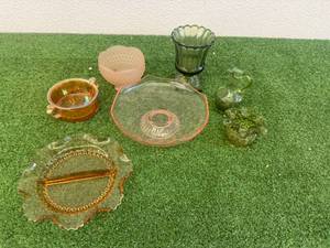 lot 39 image: Colored Glass