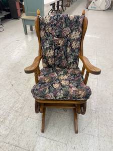 lot 57 image: Glider Rocker