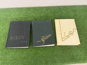 lot 58 image: NDSU Bison Yearbooks 1959, 1960 & 1961