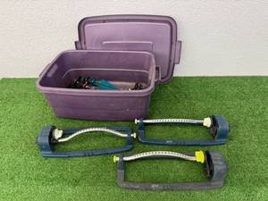 lot 105 image: Tote of Sprinklers
