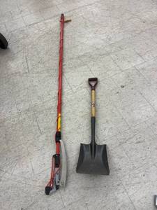 lot 117 image: Adjustable Pole Saw & Shovel