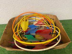 lot 121 image: Lawn Darts & Rings