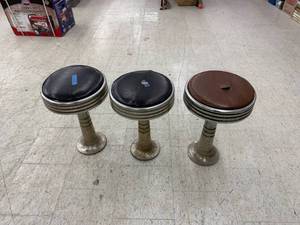 lot 136 image: Vintage Cafe Stools