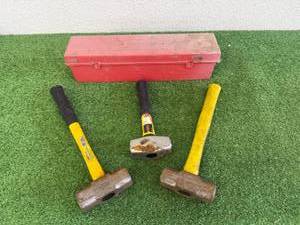 lot 159 image: Hammers & Emergency Warning Triangle Kit