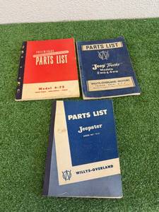 lot 163 image: Jeep - Jeepster Willys-Overland Parts Lists Books