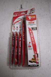 lot A-40 image: Diablo 9 Carbide Pruning Reciprocating Saw Blade Set, 6-Pack