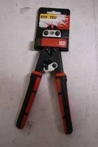 lot 50 image: Heavy Duty Crimping Tool with Ergonomic Grip