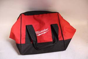 lot A-73 image: Milwaukee Red and Black Tool Bag