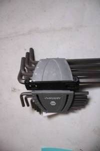 lot 89 image: Husky 13-Piece Metric Long Arm Hex Key Set