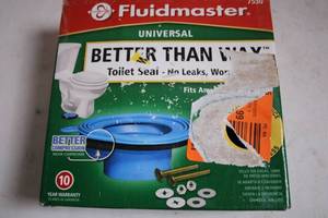 lot 96 image: Fluidmaster Better Than Wax Toilet Seal Kit