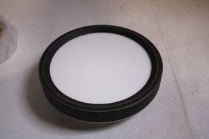 lot 123 image: Round LED Ceiling Light Fixture - 12 Inch