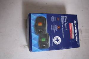 lot 126 image: Chamberlain Garage Door Safety Sensors in Original Packaging