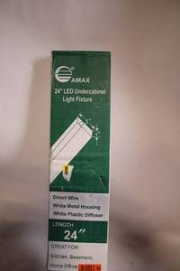 lot 128 image: AMAX 24 LED Undercabinet Light Fixture